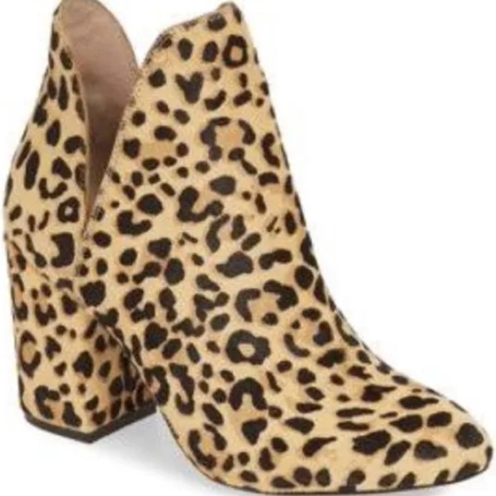 Steve Madden Rockstar Leopard Print Booties